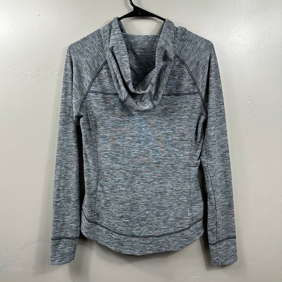 Title Nine Women’s LT Buttah Athletic Hooded Jacket Heather Grey Size XS - Picture 2 of 6